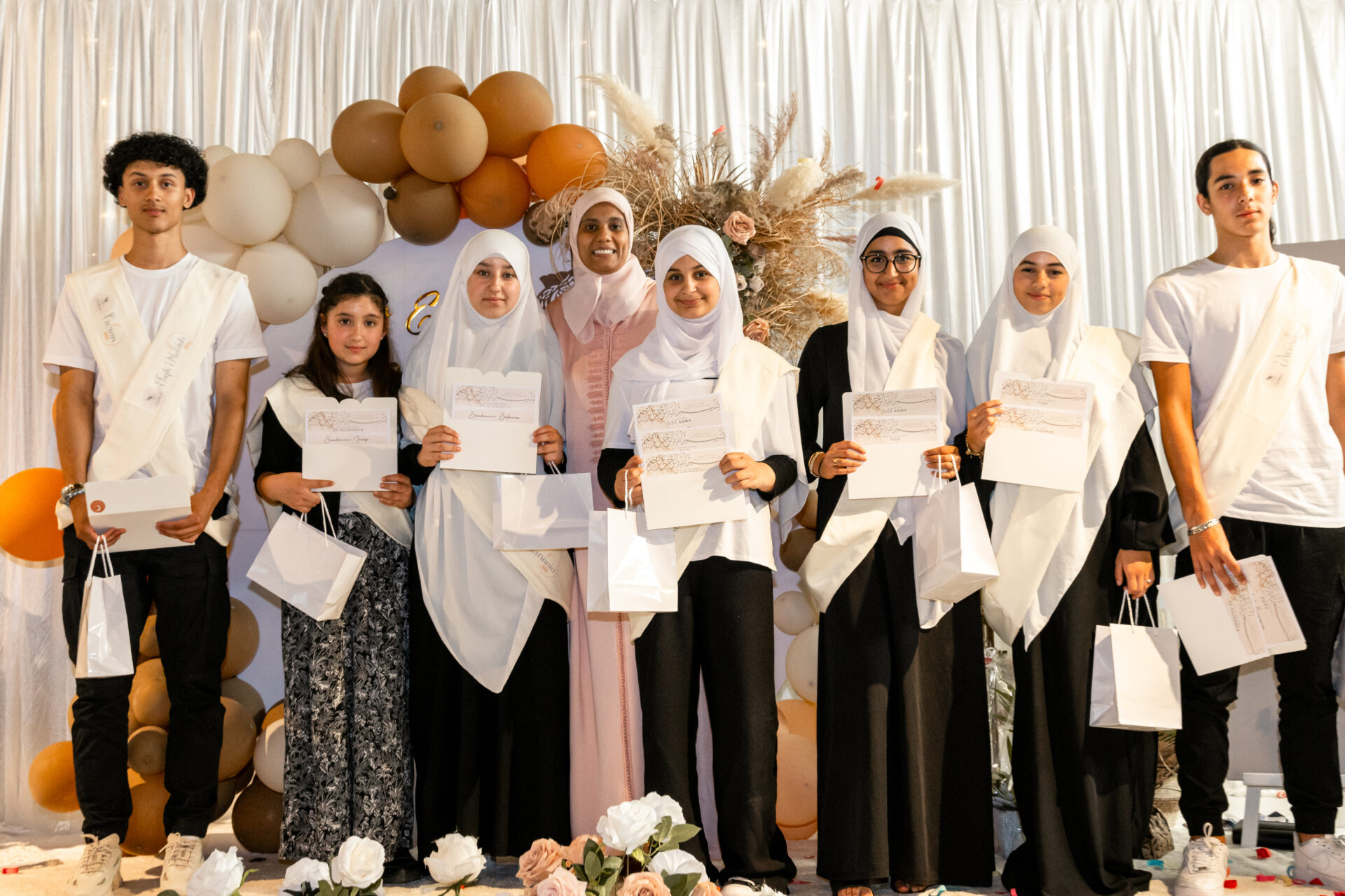 Les élites du Coran remise de diplôme ados