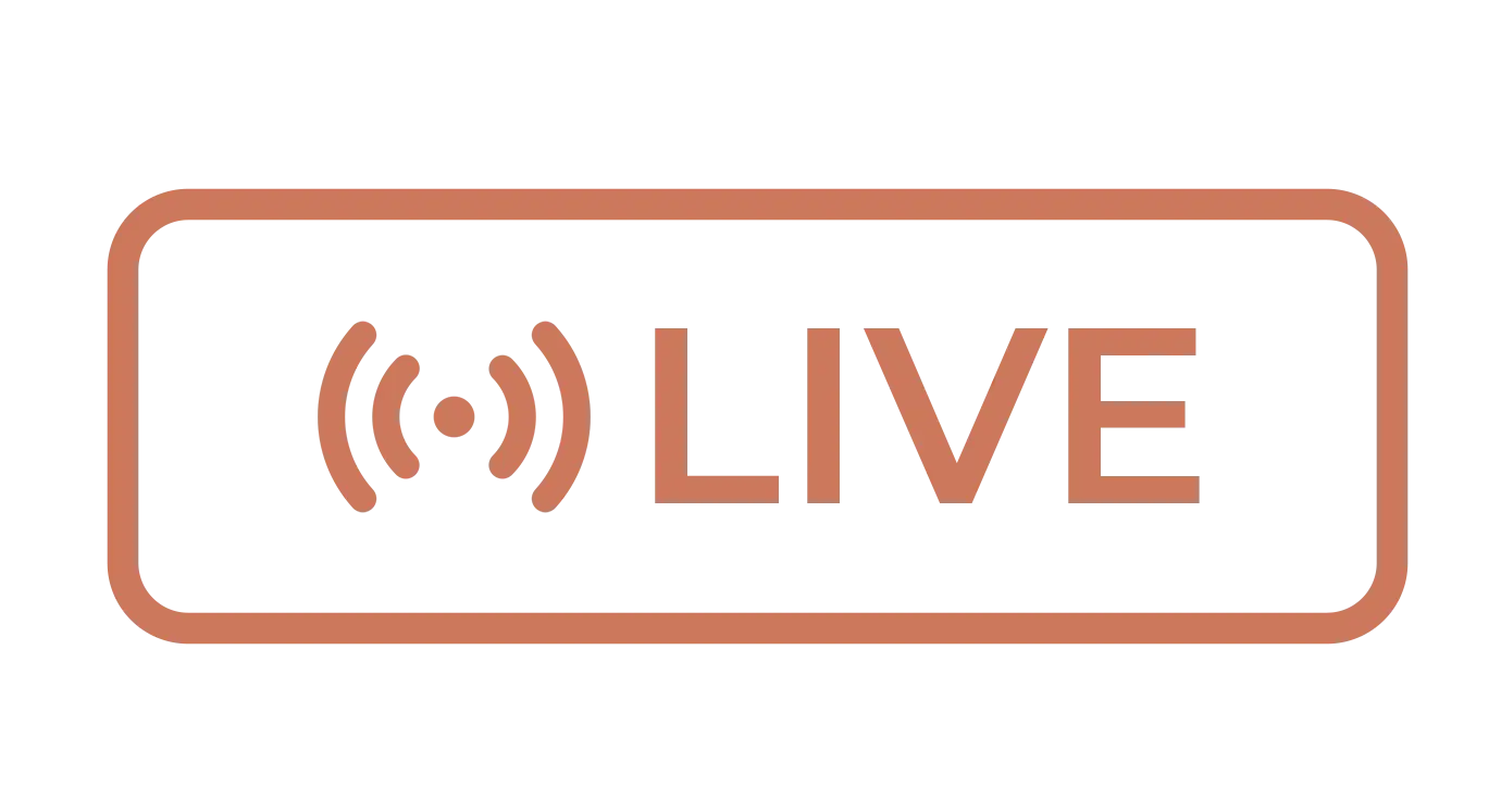 Icône direct en ligne